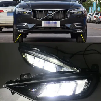 Volvo XC60 2018 2019 2020 Dinamisku Pagrieziena Signāla Relejs Ūdensizturīgs Auto DRL 12V LED Dienas Gaitas Gaismas Miglas Lukturi Apdare
