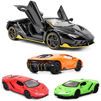 1:32 SIAN LP740 LP750 LP770 Lamborghinis sērijas Automašīnas Modelis Diecasts & Rotaļu Transportlīdzekļiem, Rotaļu Automašīnas Bērnu Rotaļlietas Bērniem Dāvanas Zēns Rotaļlietas