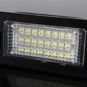 2gab Bez Kļūdām LED Skaits numura zīmju Apgaismojuma Lampiņa 8T0943021 Audi A4 S4 A5 S5 Q5 TT VW PASSAT 5D