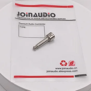 JOINAUDIO Solderless Mono Plug 6.35 mm Savienotājs DIY Ģitāras Vads(10pcs)