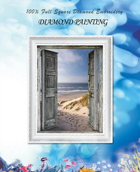 Dimanta Krāsošana Dimanta izšuvumi 5d diy pilnu kvadrātveida mājas - dimanta mozaīkas dimanta krāsas daimond krāsošana