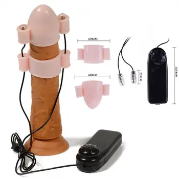 Dual Lock Dzimumlocekļa Massager-Glans Dzimumlocekļa Rock Vīriešu Rotors, Vibrācijas, G-Stimulācijas dzimumlocekļa gredzens seksa rotaļlietu, lai vīrietis pieaugušo seksa rotaļlietas