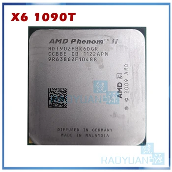 AMD Phenom X6 1090T X6-1090T 3.2 GHz Sešu Kodolu CPU Procesors HDT90ZFBK6DGR 125W Socket AM3 938pin