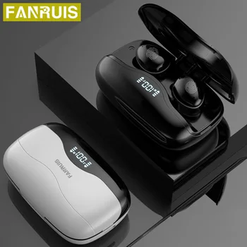 Hifi Bezvadu Austiņu Var Uzlādēšana Tālruņa Austiņas Bluetooth 5.0 Ūdensizturīgs Sporta Stereo Earbuds, Austiņas Ar Mikrofonu