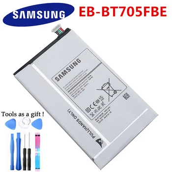 SAMSUNG Oriģinālā Rezerves Akumulatoru EB-BT705FBC EB-BT705FBE Samsung GALAXY Tab S 8.4 T700 T705 Planšetdatora Akumulatoru 4900mAh