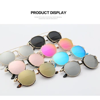 Jauno Modes Luksusa Zīmolu Dizainera Saulesbrilles Dāmas Toņos Saulesbrilles Spogulis, Sieviešu, Saules Brilles Vīriešiem Vintage Briļļu Lunette