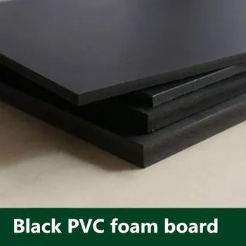 5gab Melnā sniega, valdes PVC putu tāfele celtniecības smiltis, galda modelis, padarot roku darbs diy materiāliem 200*300mm