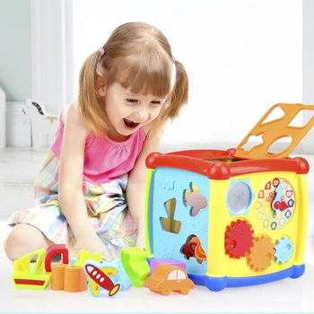 Montessori Agrīnās Izglītības Izglītības Rotaļlieta Bērnu Rotaļlietu Ģeometrijas Formas Pārī Bloki Rotaļlietas Mūzikas Rīku Pulkstenis Uzziniet pamata dzīves prasmes