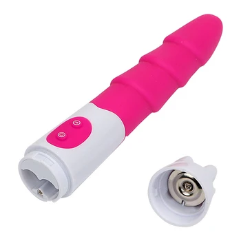 Vītņu Dizaina Dildo Vibratoru Burvju Seksa Produkti Ātruma Regulēšana Klitora, G-spot Ūdensizturīgs Seksa Rotaļlietas Sievietēm, AV Stick-25