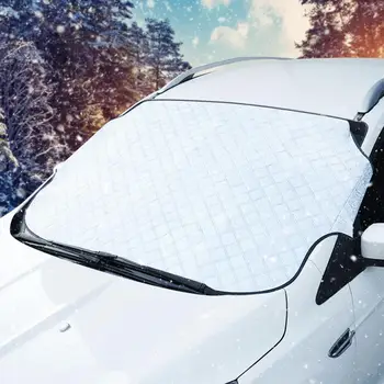 Auto Vējstiklu Sniega sega, UV Saules Ēnā Aizsardzība Attiecas Automašīnas Logu Aizsargs Vāciņu