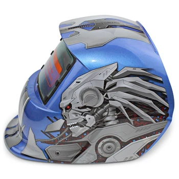 Reboot Sarkana/Zila modelis Aizsardzības Metinātāja Ķivere maska Solar Energy Automātiski Maināmi, Gaismas Elektriskās Metināšanas Ķivere Maska