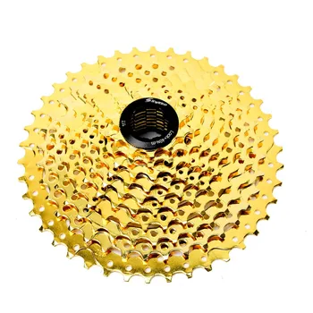 Kalnu velosipēds zelta kasete ar 10 ātruma spararats 11-36T kalnu velosipēds zobs Shimano ātruma slidošana sistēma, spararata kasetes