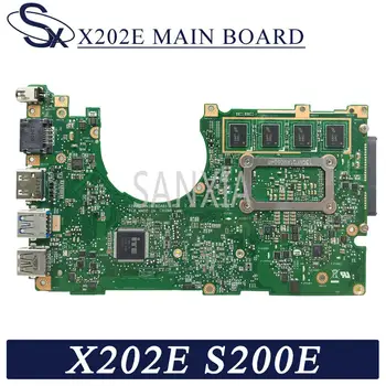 KEFU X202E Portatīvo datoru mātesplati par ASUS X202E X201E S200E X201EP sākotnējā mainboard 4 GB-operatīvā ATMIŅA I5-3317U