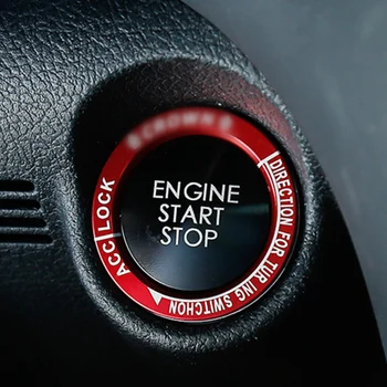 Auto Start Pogu, Apdare, Uzlīmes, Metāla Aizsardzības Vāciņu Interjera Pārveidošana Piederumi Toyota Crown S210 2013-2018
