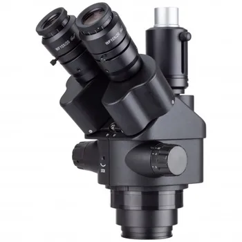 AmScope SM745NTP-B 7X-45X Black Vienlaicīgi-Fokusa Trinokulara Tālummaiņas Stereo Mikroskopu Vadītājs