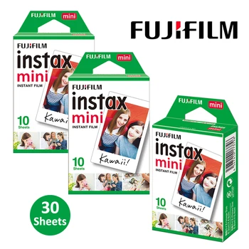 Fujifilm Instax Mini 8 Balta Plēve 30 Loksnes Par Fuji Instant Foto Papīrs Kameras Mini 7s 8 25 25i 50s 90 Neo 300 Daļa SP-1 SP-2