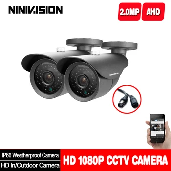 3000TVL SONY IMX323 2.0 MP HD AHD CCTV Kameras 1080P PILNA digitālā HD Nakts Redzamības ūdensizturīgs Āra Infrasarkanie Aizzīme