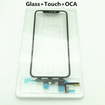 Touch Screen Panelis Ar OCA 11 11PRO MAX X XS MAX XR LCD Digitizer Priekšējo Stiklu Nomainīt Remonts Var Laminēšanas Tiešo