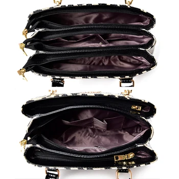 Sieviešu ādas somas liela leoparda soma sieviešu plecu soma 2019 luksusa somas sieviešu somas augšpusē rokturis, tote somas sievietēm