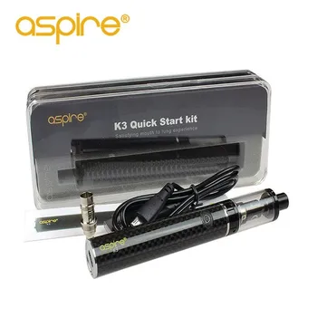 Aspire K3 Starter Komplekts Elektronisko Cigarešu 2 ml Ietilpību Pildspalvu Stila All-in-one 1200mah akumulators ar 1,8 ohm nautilus BVC spole Vape