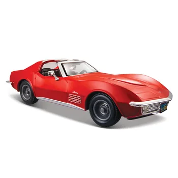 Maisto 1:24 1970. gada Corvette simulācijas sakausējuma auto modelis kolekcija dāvanu rotaļlietas zēnu rotaļlietu