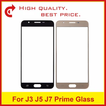 10Pcs Samsung Galaxy J3 Ministru J5 Ministru G570F On5 2016 G570 Un J7 Ministru G610 On7 Touch Screen Panelis Priekšējā Ārējā Stikla Lēcu