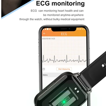 696 DTX EKG Smart Watch 