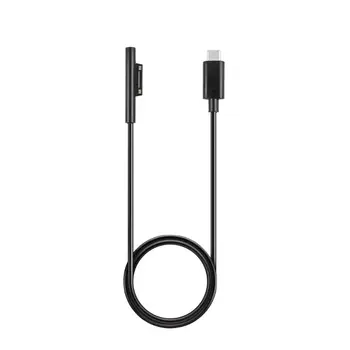 USB C C Tipa Barošanas Lādētāja Adapteri Uzlādes Kabelis Vadu Microsoft Surface Pro 6/54/3 150cm