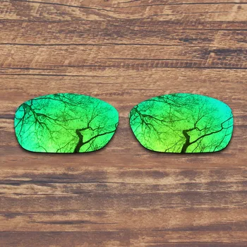 ToughAsNails Polarizētās Lēcas Nomaiņa, lai Oakley Ten X Saulesbrilles Zaļā Spoguļu Krāsu (Tikai Objektīvs)