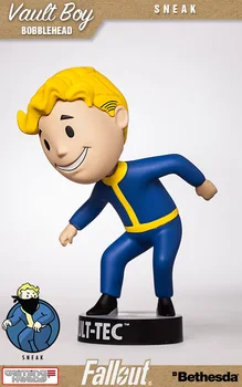 15 cm cm Fallout 4 Q versionshaking vadītājs PVC Rīcības Attēls sprāgstvielas valdzinājums izlūkošanas runas bartera Modeli, Rotaļlietas Bērniem, Dāvanu