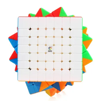 Yuxin Maz Burvju 7x7 Magnētiskais Kubs Stickerless 7x7x7 Magic Cube 7Layers Magnētisko Ātrums Puzzle Spēli Klucīši Cubo Magico Rotaļlietas