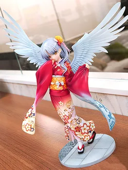 Angel Beats Tachibana Kanade kimono Darbības Rādītāji Kimono, Ver. Statuja PVC Attēls, Anime Modelis Rotaļlietas