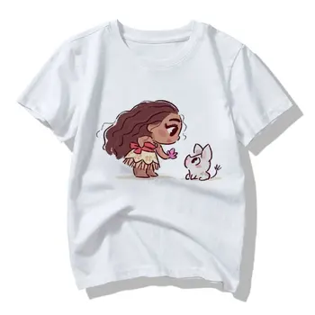 Jauni Plaukti Bērnu drēbītes, Daudz Maz Princese Jaunums Bērnu T-krekls Gudrs Apaļu Kakla Harajuku Gadījuma Unisex Vogue Meitene Tshirt