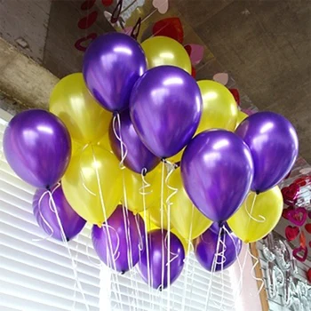 50gab 10Inch 2.2 g Perlamutra Lateksa Baloni Dzimšanas dienu, Kāzu svinības, Dekoratīvās Rotaļlietas, Hēlija Balonu 18Color Iespējas glbos