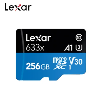 Lexar Augstas Veiktspējas 633x Micro SD Kartes 32gb V10 U1 SDHC Atmiņas Karte 64gb, 128gb un 256 gb 512 gb V30 U3 SDXC TF Kartes Microsd