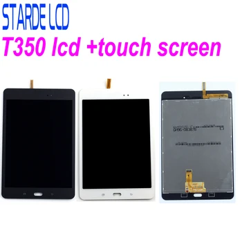 Oriģinālais LCD displejs Priekš Samsung Galaxy Tab 8.0 T350 SM-T350 T355 SM-T355 LCD Displejs, Touch Screen Digitizer Montāža Ekrāna Aizstāt
