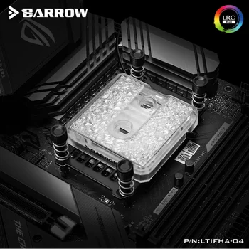 Barrow Lāsteku sērijas jetting tips micro ūdensceļu CPU bloks (Akrila Edition) AMD platformas LTIFHA-04
