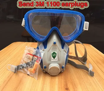 SJL YF2 maskas, respiratori, Aizsargbrilles, Viena tipa respirators gāzes maska, Krāsošana krāsošana, sejas maska, sejas maska SJL/ 3 M filtrs