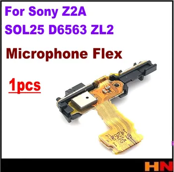 1gb Sony Xperia Z2A SOL25 D6563 ZL2 Mikrofons Flex Kabelis Sensors ražošanas procesu kontroles Bezmaksas Piegāde Ar Izsekošanas Skaits
