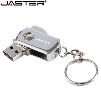JASTER Augstas kvalitātes key USB 2.0 Flash Diski 16 gb 4 gb 8 GB, 32 gb pen drive 64GB usb stick 64gb pendrive ar atslēgu gredzens Memory stick