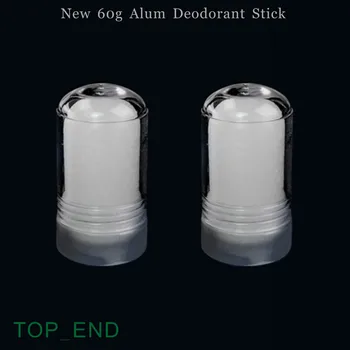 KARSTS! Jaunu 60g Alauns Stick Dezodorants,Kristāla Alauns Pretsviedru Dezodorants Stick, Bezmaksas Piegāde, 1 pāris (=2gab) Vadītāja Izvēle