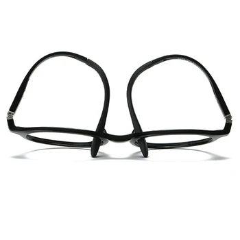 Vīriešu, Sieviešu Vintage Bieza Kārta Loka Rāmja Brilles Magnētisku Klipsi Brilles TR90 Optisko Receptes, Briļļu Rāmji, Briļļu
