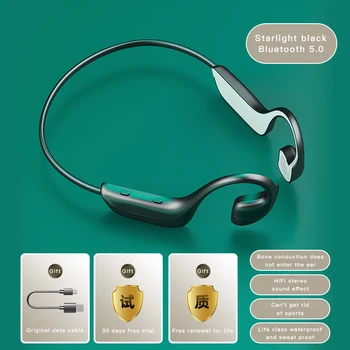 Kaula Vadāmība Austiņas HD Balss Bluetooth 5.0 G100 Bezvadu Austiņas ar Mic Sporta Telpām Nav In-ear Spēļu Austiņas