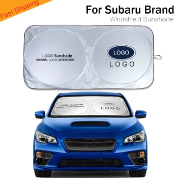 Auto logo saulessargs coche auto saulessargs vējstikla pārsegs auto Piederumi Subaru Uzkāpšana Forester Impreza saulessarga aizsargs