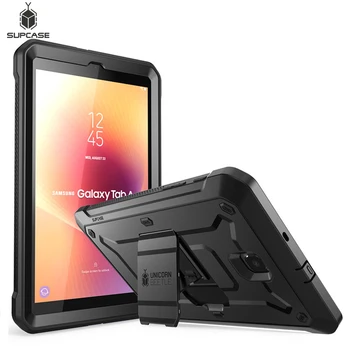Case For Samsung Galaxy Tab 8.0 SM-T387 2018 SUPCASE UB Pro Pilna Ķermeņa Izturīgs Vāks ar iebūvēto Screen Protector & Statīvs