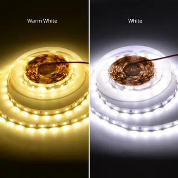 Ultra Spilgti 5M LED Saskaņā ar ministru Kabineta virtuves gaismas Intensitāti Touch Switch LED Lentes lampas 4040 110V, 220V Uz Garderobi Skapī, apgaismojums