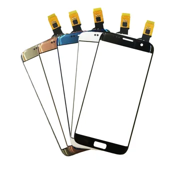 Mobilo Touch Screen Samsung Galaxy S7 Malas G9350 G935 G935F Touch Screen Sensoru Digitizer Stikla Priekšējais Panelis Rīki