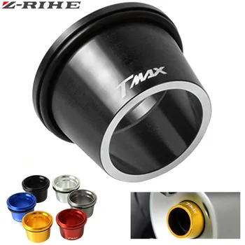 2019 Jaunu Alumīnija sakausējuma Izplūdes caurules Gals muffler padoms Par Yamaha Tmax 530 tmax 2012-2017 Ar logo tmax