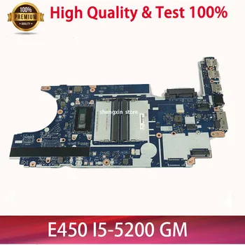 JAUNS 00HT653 NM-A211E450 Mainboard Lenovo Thinkpad E450 E450C Klēpjdators mātesplatē i5-5200U testa OK