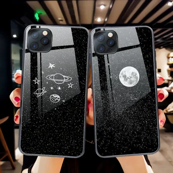 Ciciber Mēness Gudrs Astronauts Lietā par Iphone 11 lietā par Iphone 11 XR Pro XS MAX X 7 8 6 6S Plus SE 